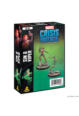 CLEARANCE Marvel Crisis Protocol  Sin & Viper CLEARANCE Marvel Crisis Protocol  Sin & Viper