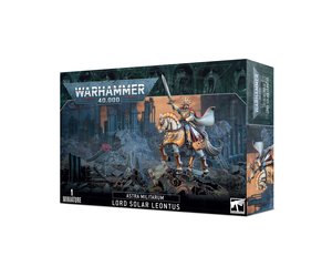 Lord Solar Leontus Warhammer 40K Astra Militarum - Peint à La Main - Armageddon Steel Legion - Games Workshop