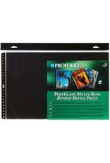 CLEARANCE Itoya ProFolio Polyglass Pages, Landscape, 17'' X 11''