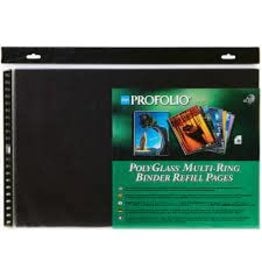 CLEARANCE Itoya ProFolio Polyglass Pages, Landscape, 17'' X 11''