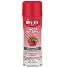 Krylon Satin Pimento Décor Select
