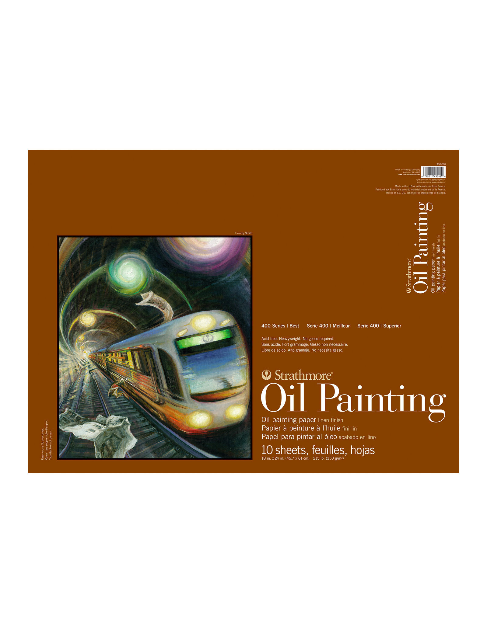 Strathmore Strathmore 400 Oil Painting Pad 18" x 24"