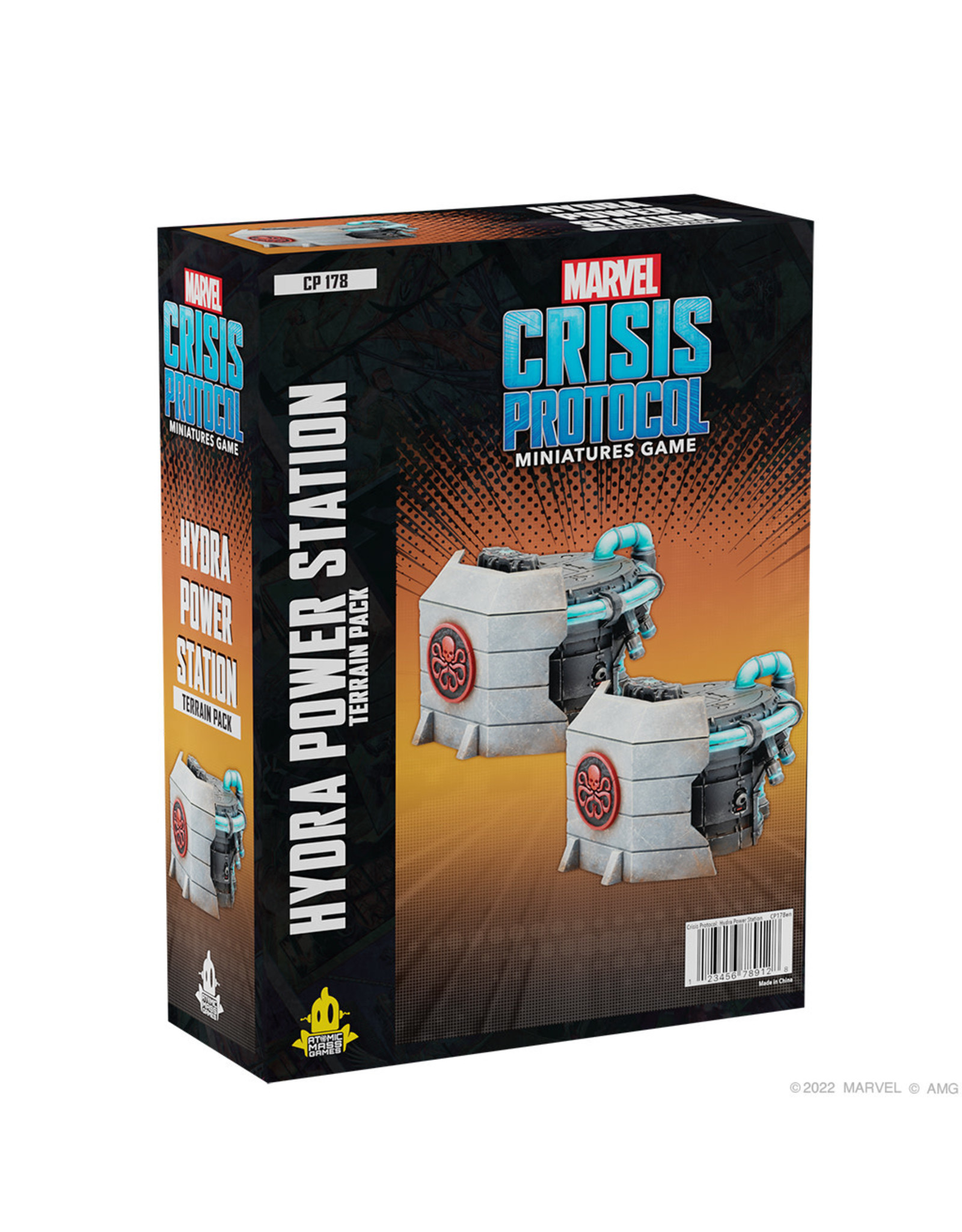 Marvel Crisis Protocol Marvel Crisis Protocol Hydra Power Station Terrain Pack