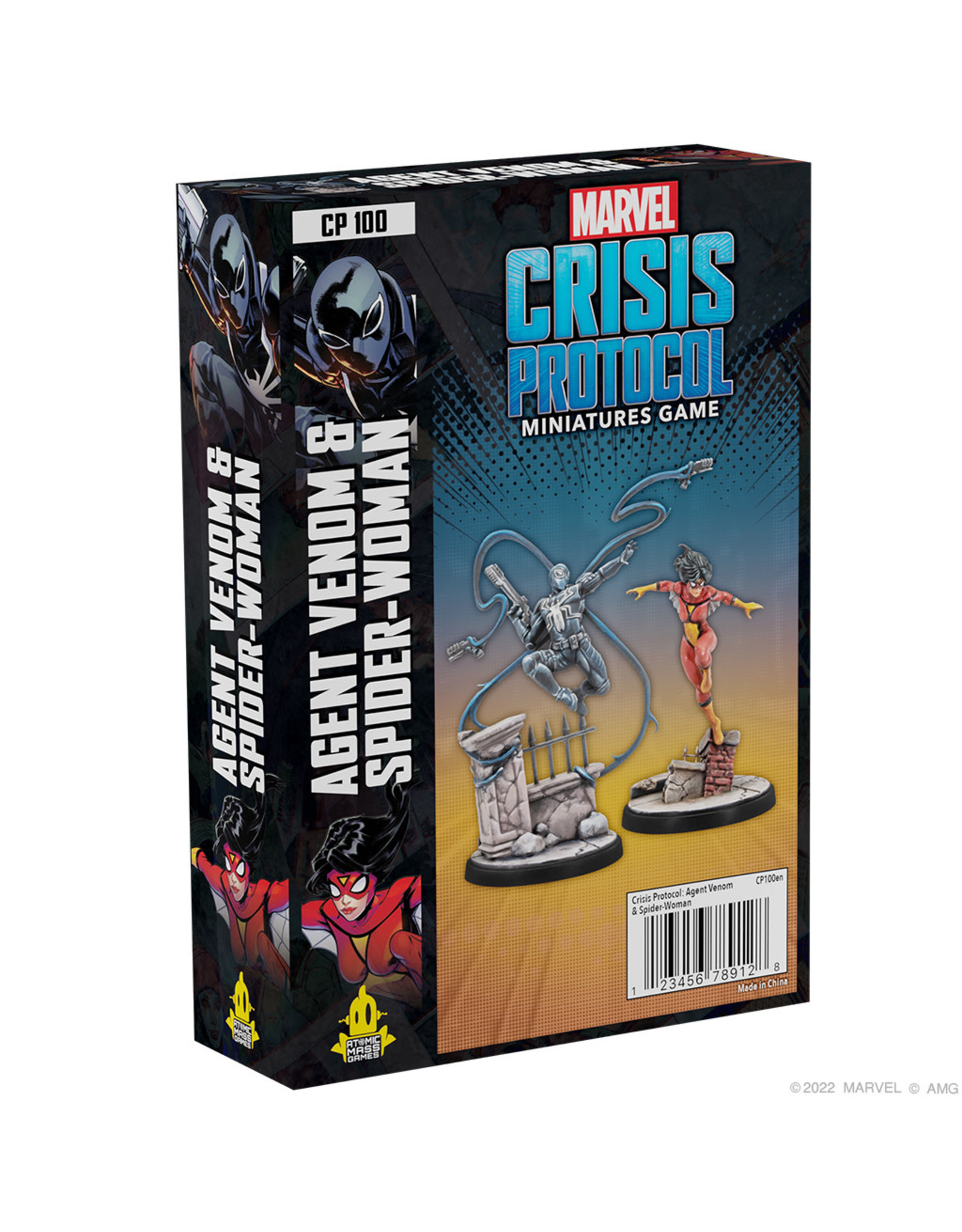 Marvel Crisis Protocol Marvel Crisis Protocol Agent Venom & Spider Women