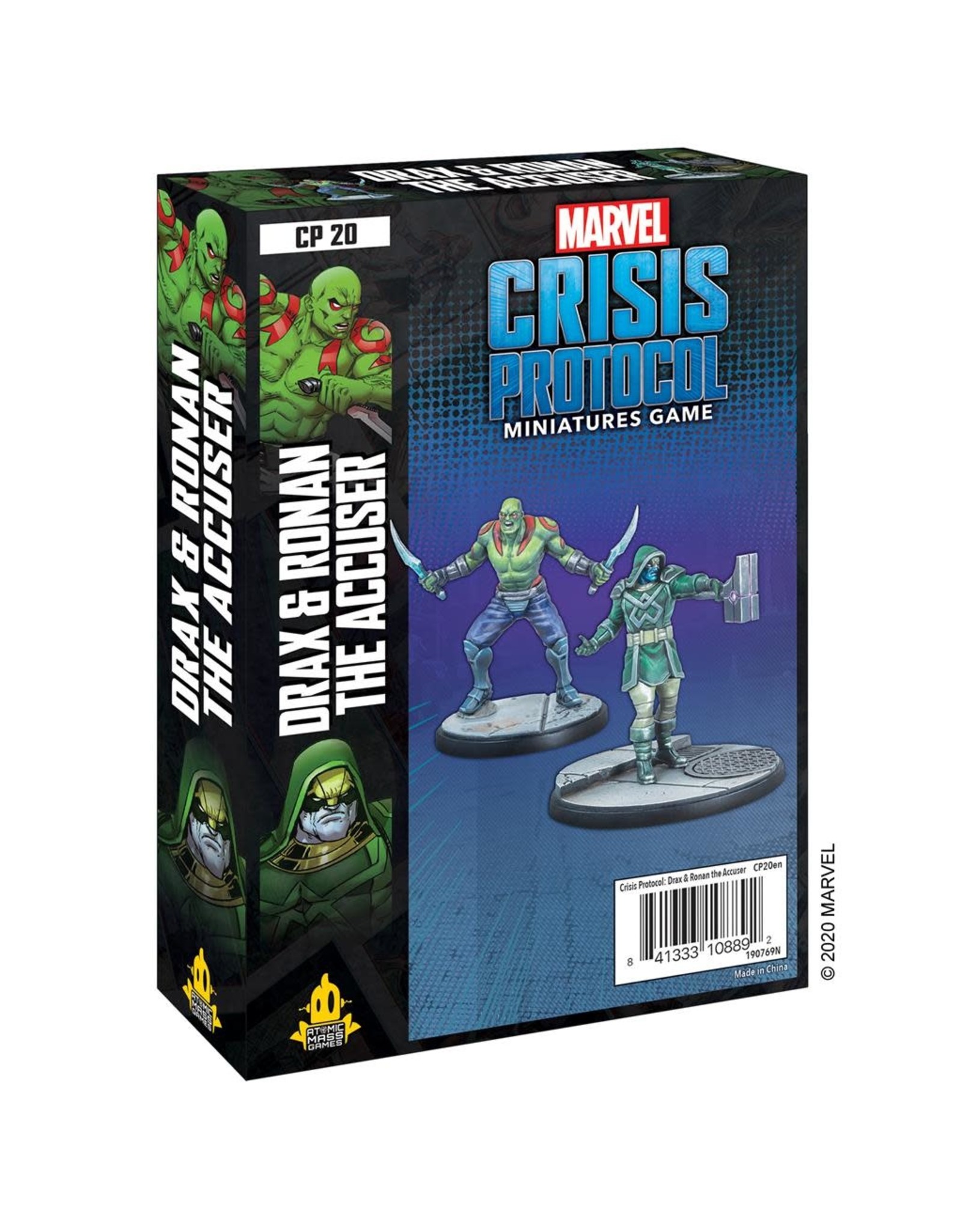 Marvel Crisis Protocol Marvel Crisis Protocol  Drax & Ronan the Accuser