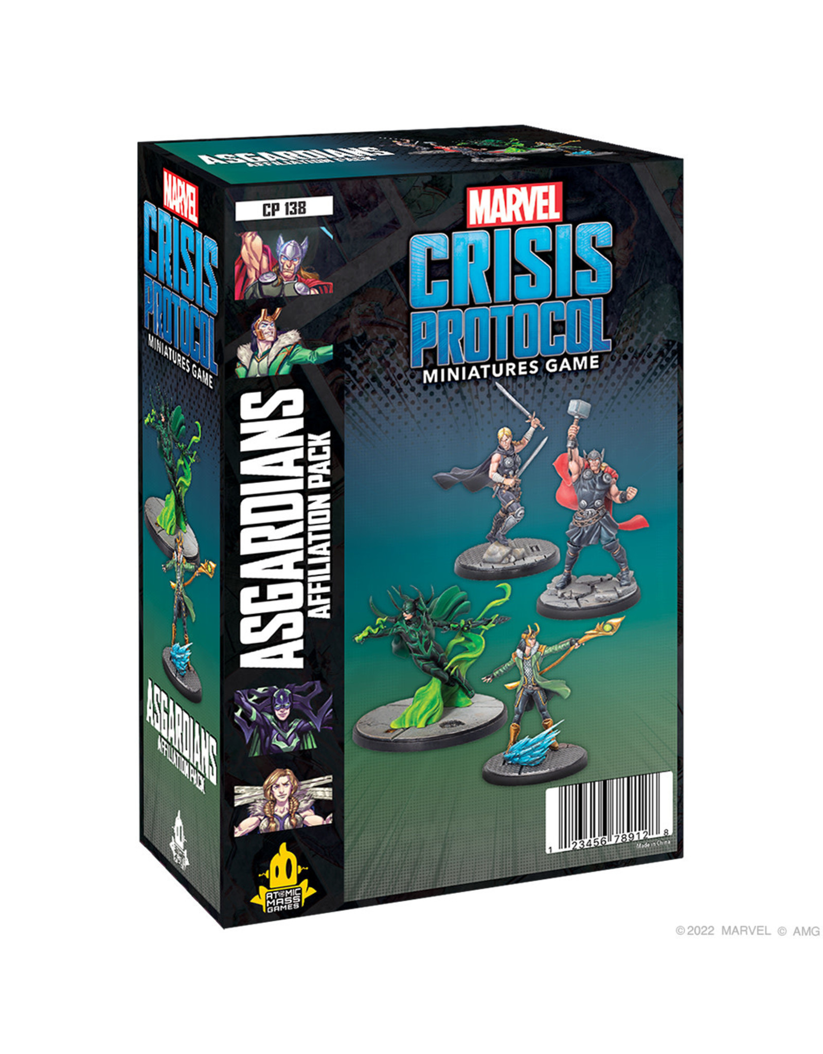 Marvel Crisis Protocol Marvel Crisis Protocol Asgardians Affiliation Pack