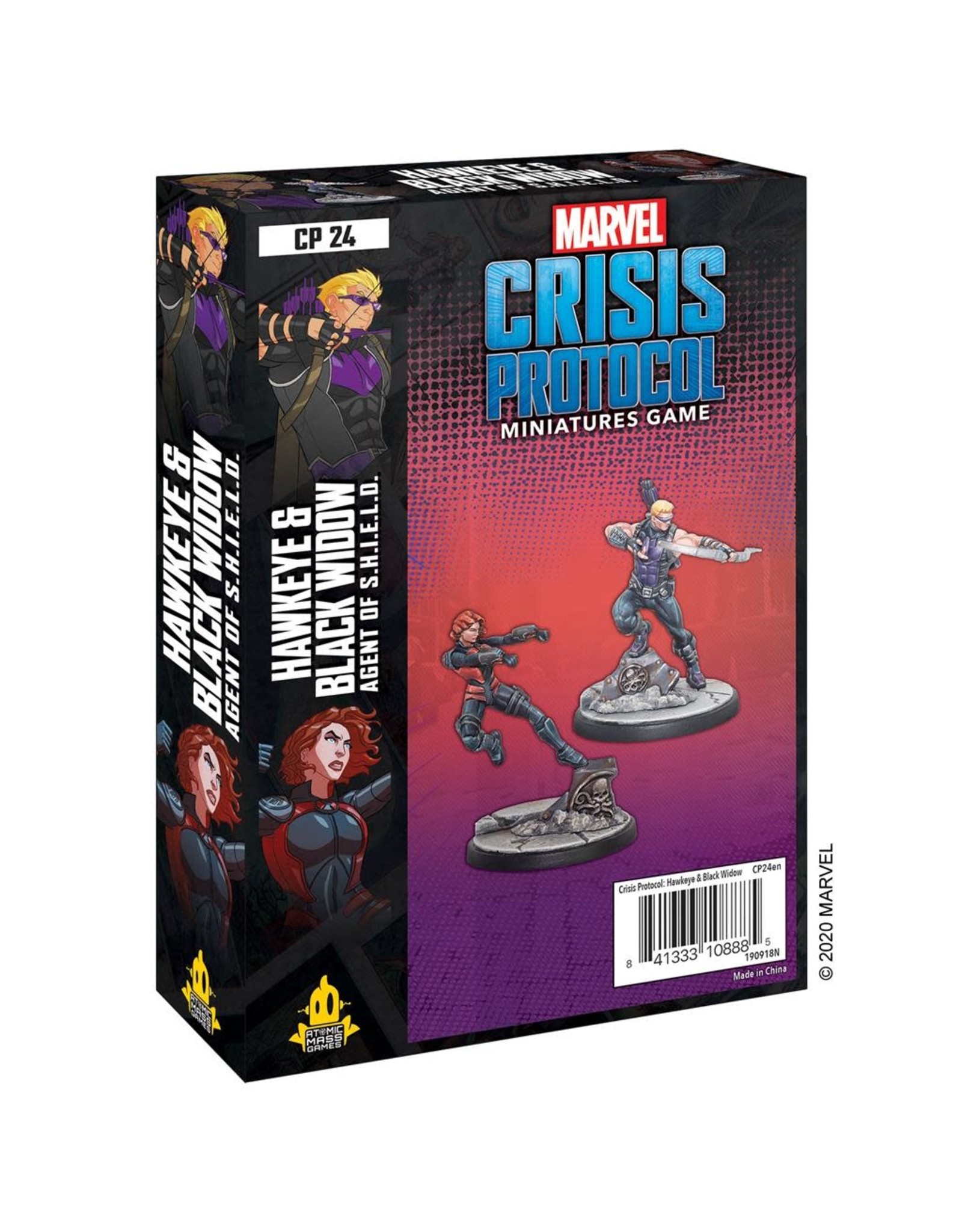 Marvel Crisis Protocol Marvel Crisis Protocol Hawkeye & Black Widow Agent of S.H.I.E.L.D.
