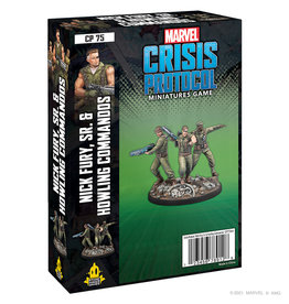 CLEARANCE Marvel Crisis Protocol Nick Fury, Sr. & Howling Commandos CLEARANCE Marvel Crisis Protocol Nick Fury, Sr. & Howling Commandos