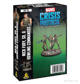 Marvel Crisis Protocol Marvel Crisis Protocol Nick Fury, Sr. & Howling Commandos