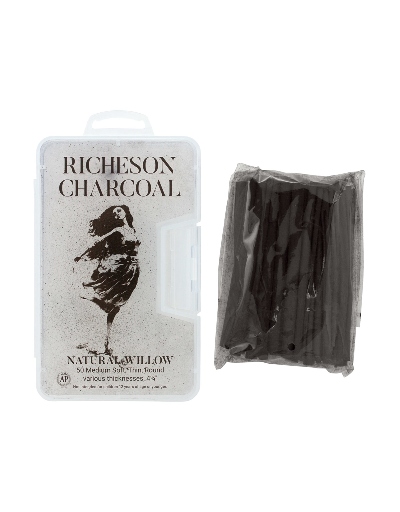 Jack Richeson Jack Richeson Natural Willow Charcoal Set of 50
