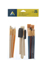 Art Alternatives Art Alternatives Bag o’ Brushes, 25 Pieces