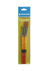 Princeton Princeton Snap! 3-Piece Set with 2 Round Brushes and 1 Stroke Brush