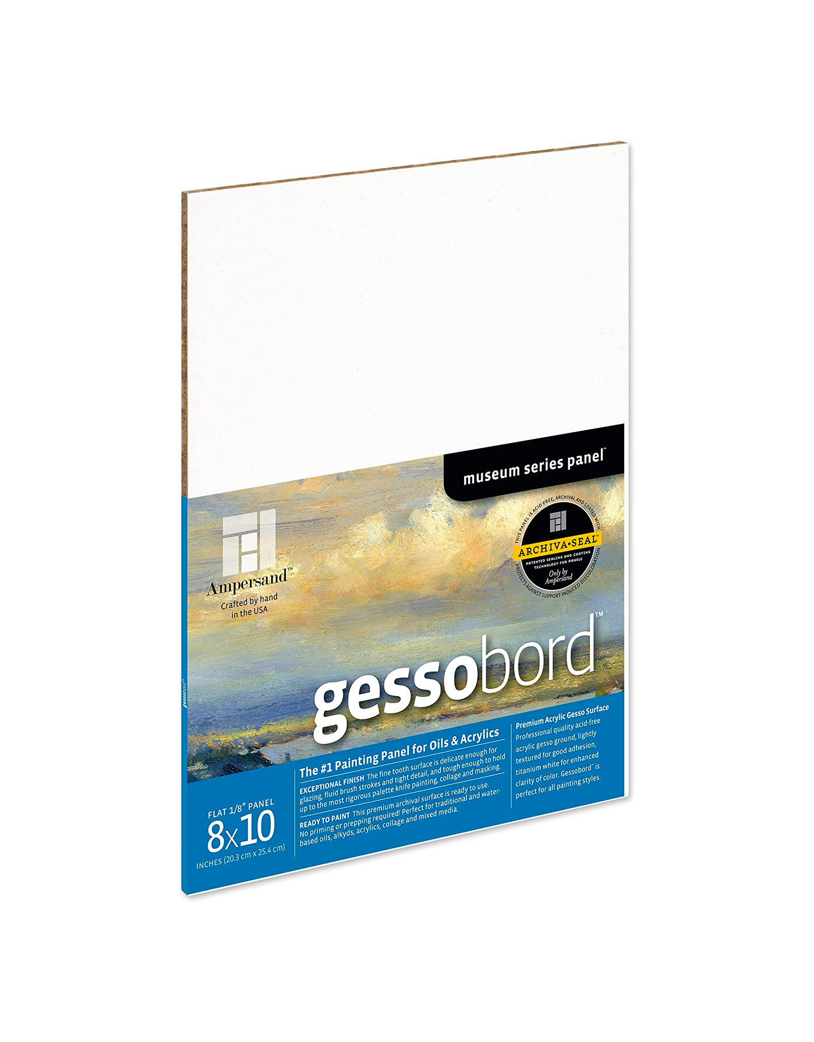 Ampersand Art Ampersand Gessobord 1/8" Flat  8" x 10"