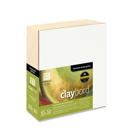 Ampersand Claybord 2'' Cradled 10" x 10"