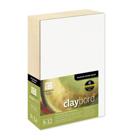 Ampersand Claybord 2'' Cradled 9" x 12"
