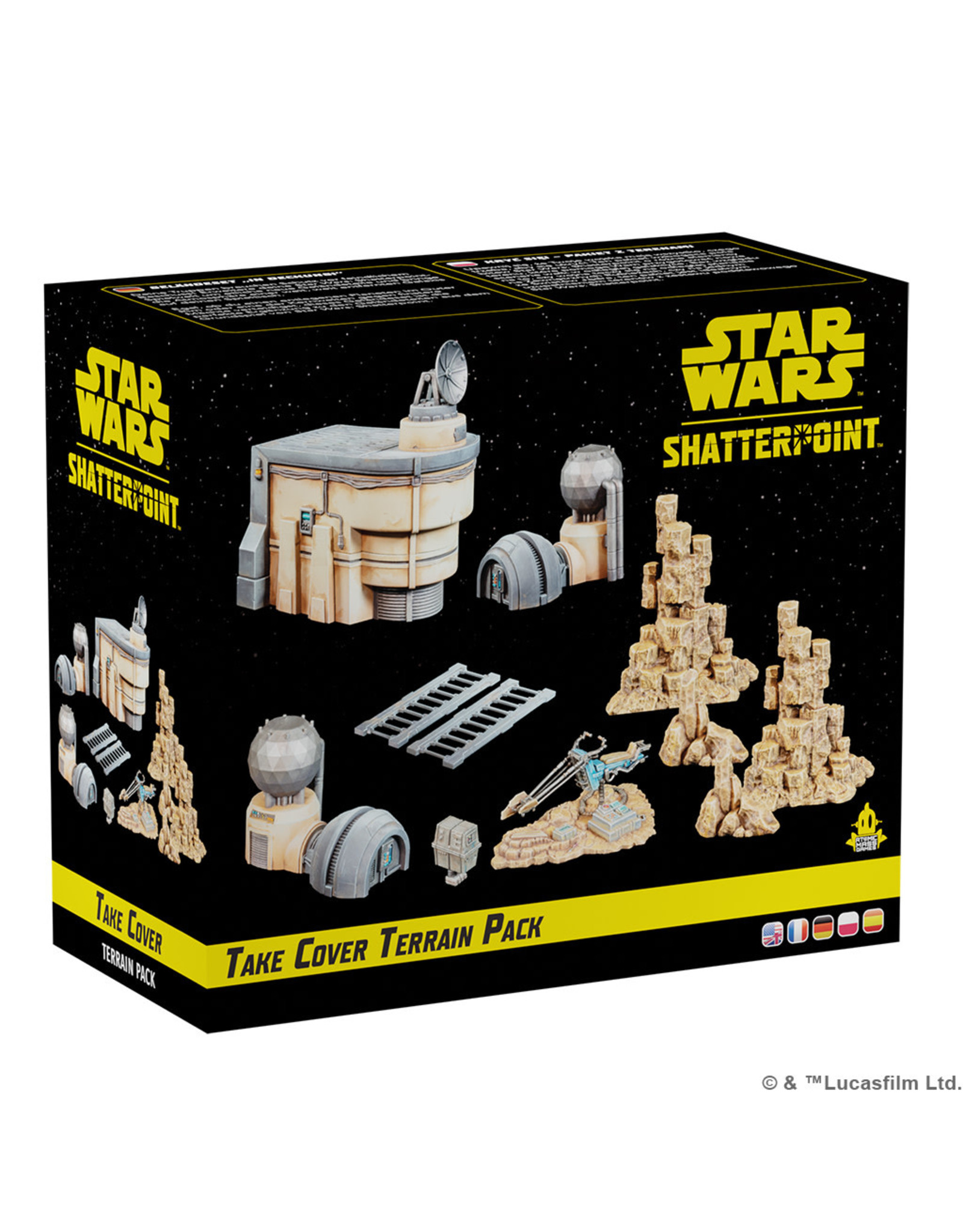 Star Wars Shatterpoint Star Wars Shatterpoint Take Cover Terrain Pack