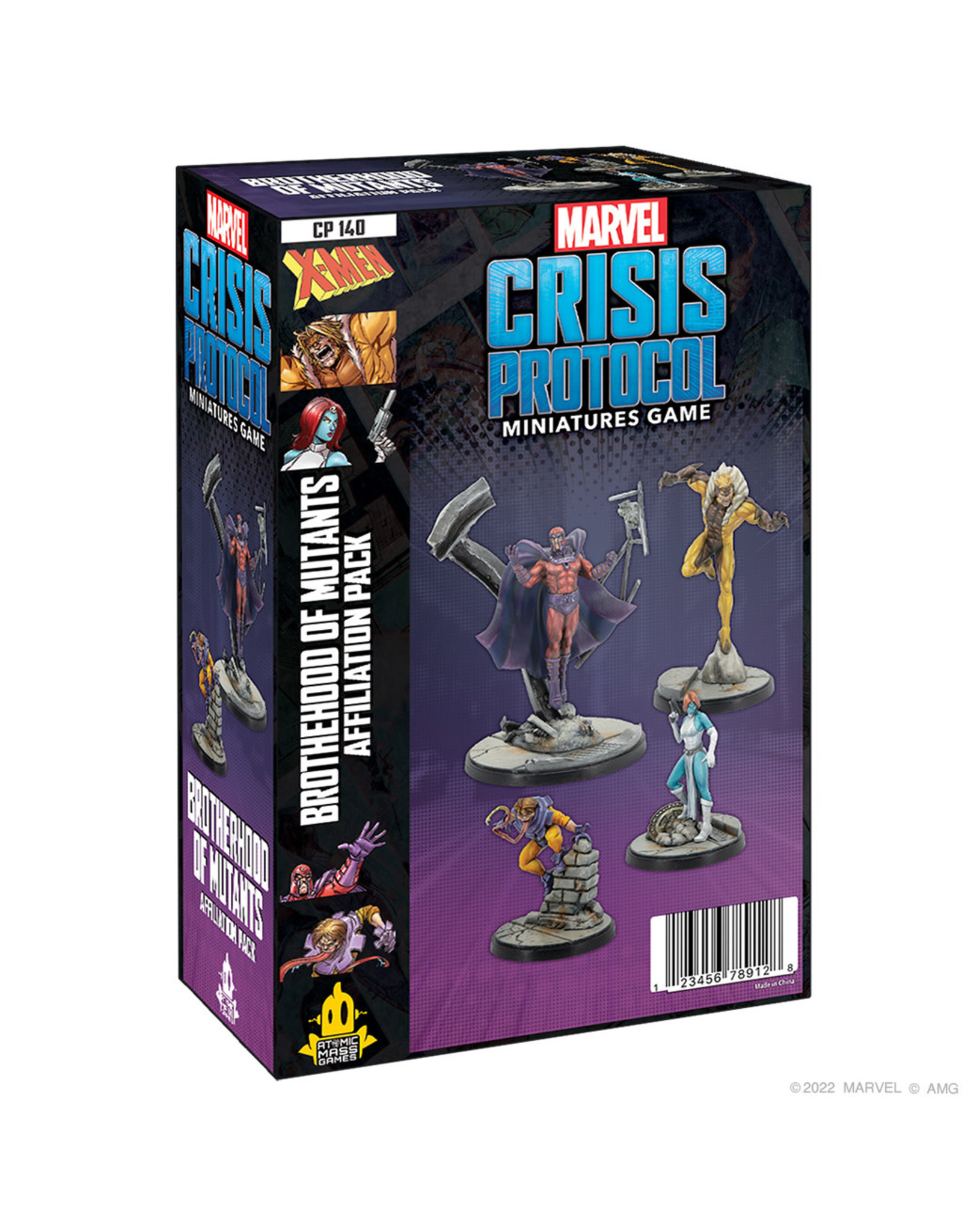 Marvel Crisis Protocol Marvel Crisis Protocol Brotherhood of Mutants Affiliation Pack