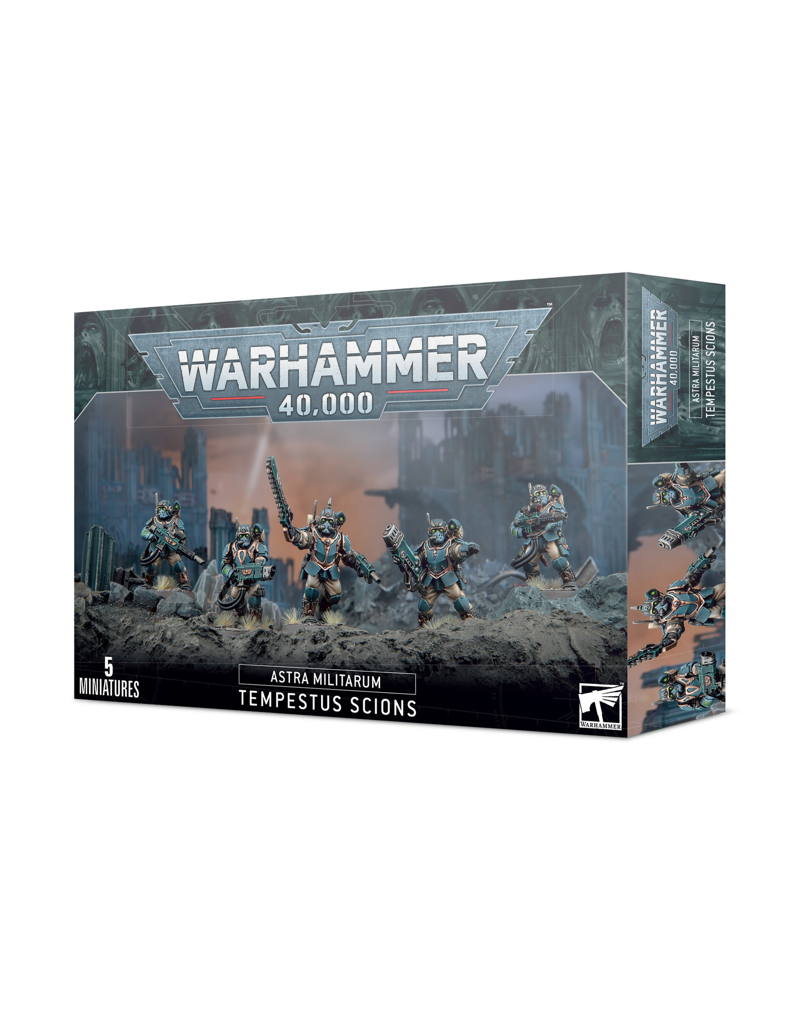 Games Workshop Astra Militarum Tempestus Scions / Tempestus Scions Command Squad
