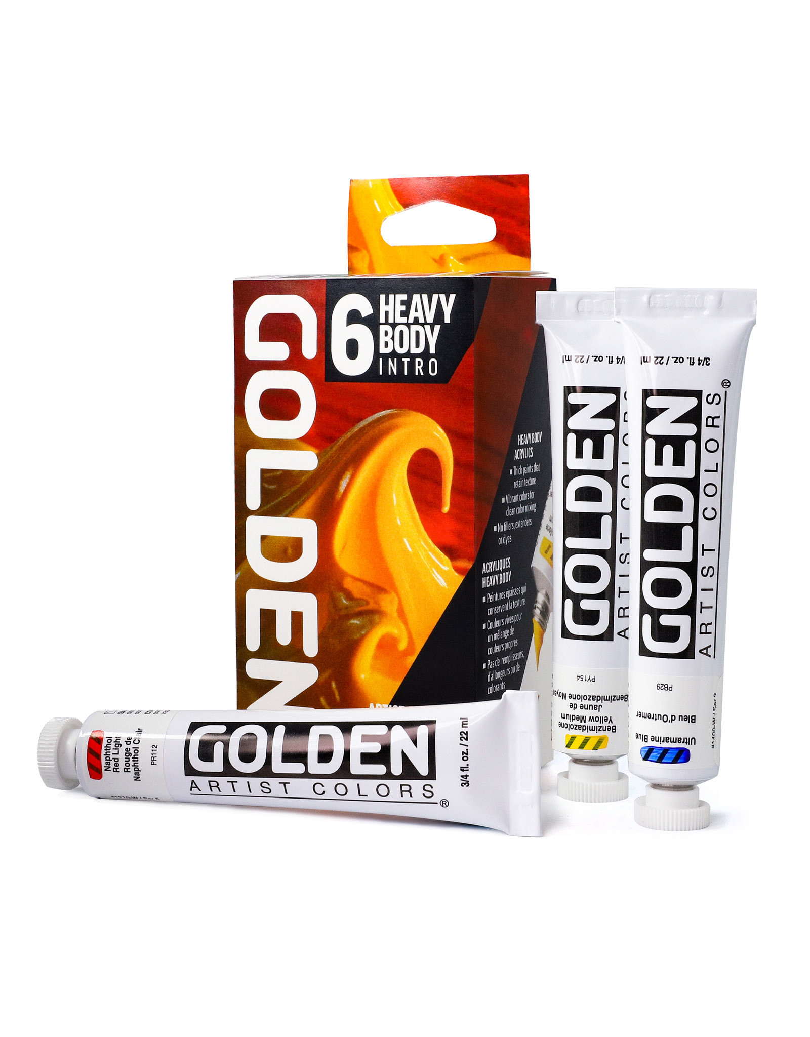 Golden Heavy Body Intro Set The Art Art Supply