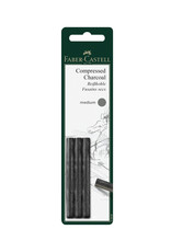 FABER-CASTELL Faber-Castel Pitt Compressed Charcoal Sticks Set of 3 – Medium