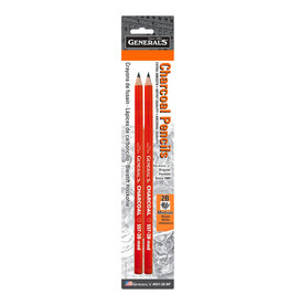 General Pencil General Pencil Charcoal Pencil Set of 2, 2B