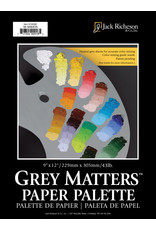 Jack Richeson Jack Richeson Grey Matters Paper Palette 9” x 12”, 50 Sheets