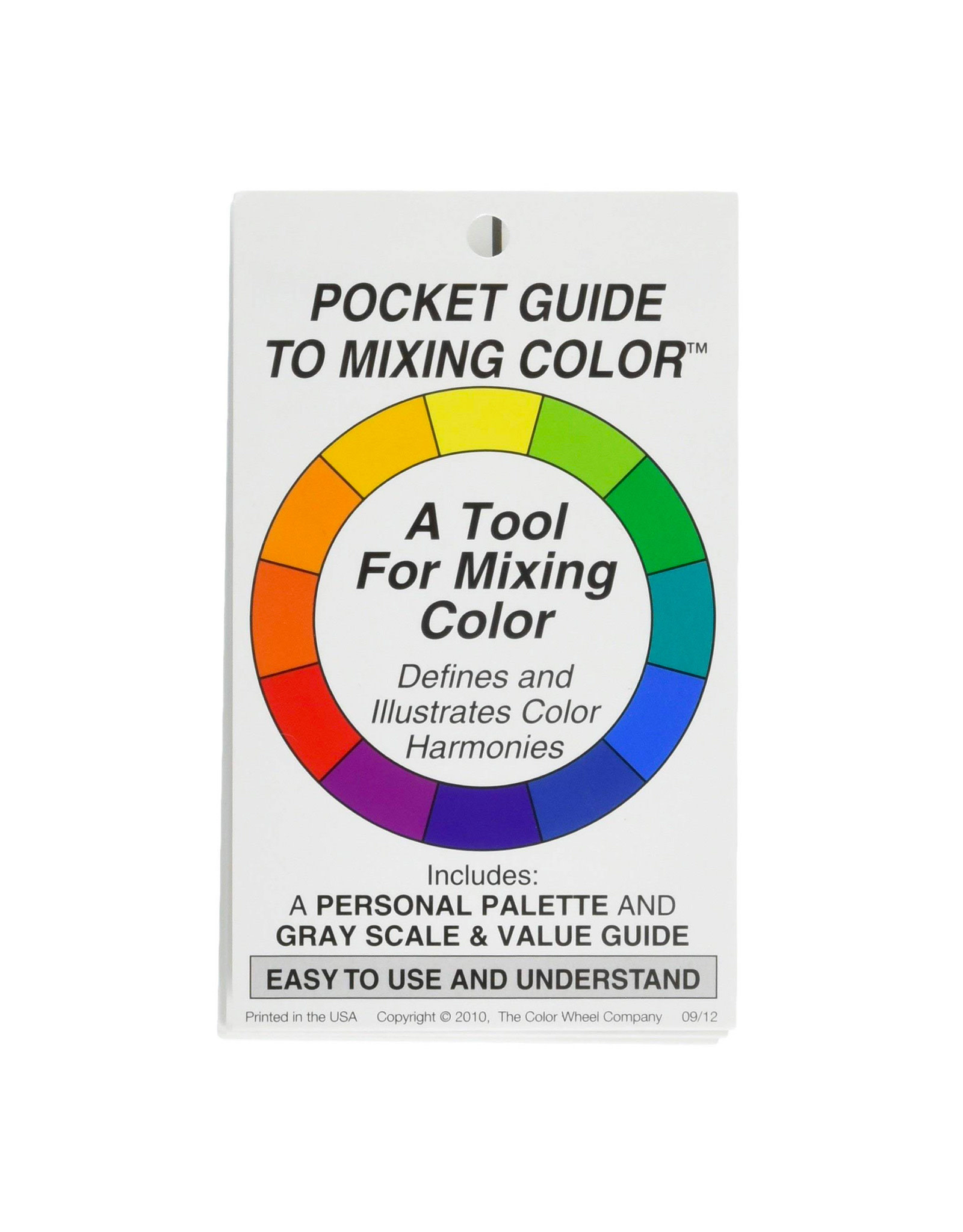 COLOR WHEEL COMPANY Color Wheel Co. Pocket Guide to Mixing Color 3” x 5”