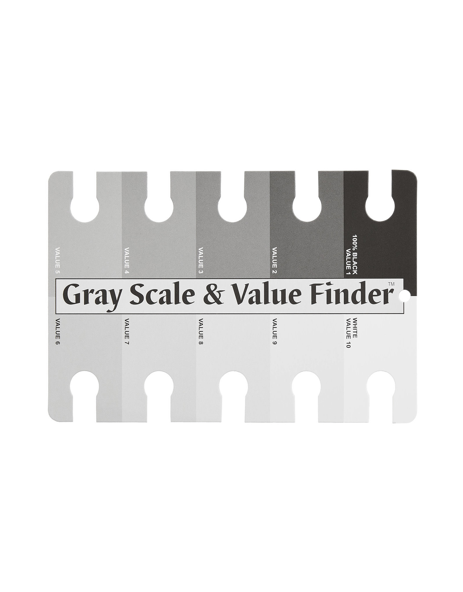 COLOR WHEEL COMPANY Color Wheel Co. Gray Scale & Value Finder