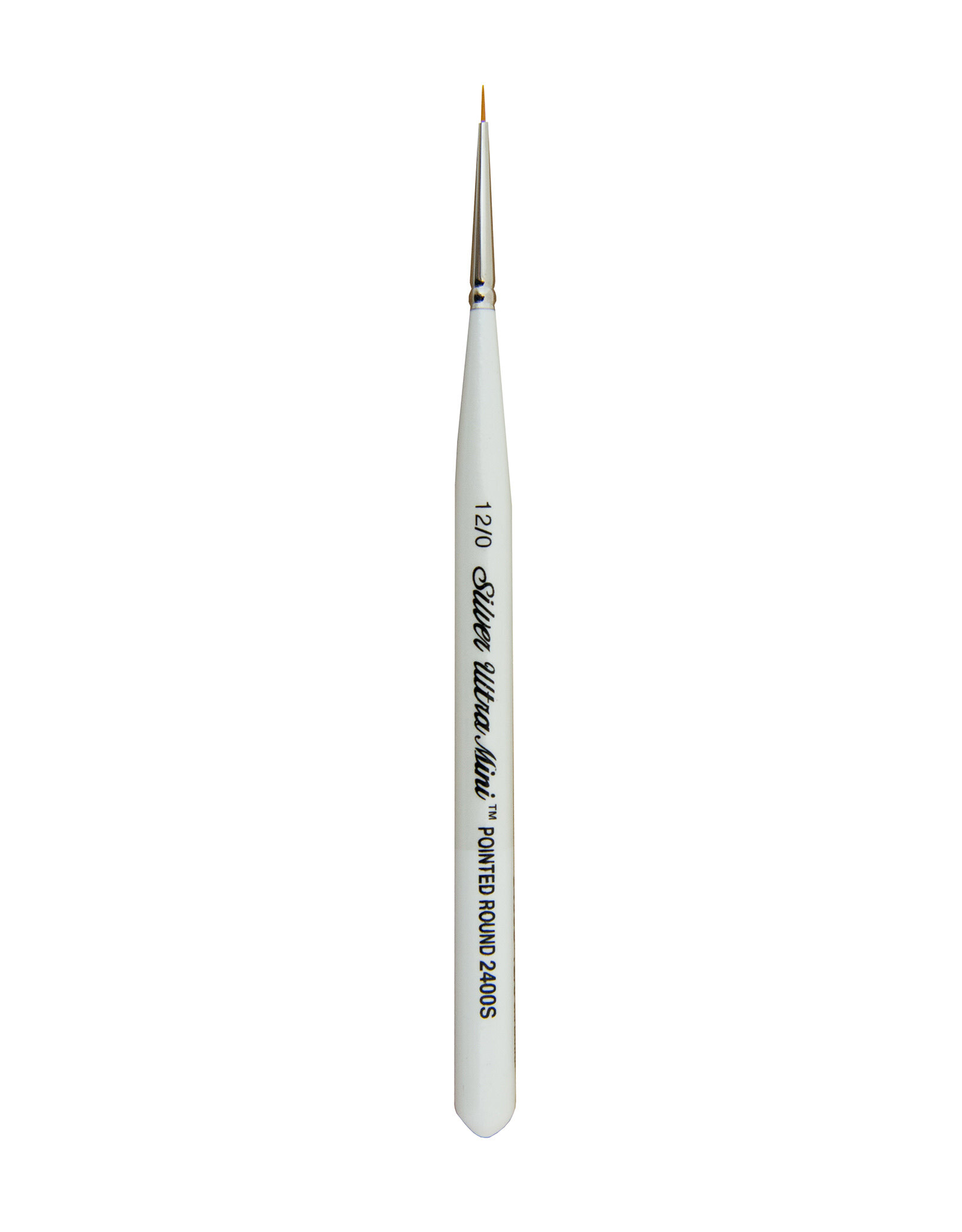 Silver Brush Ultra Mini Round # 12/0 - The Art Store/Commercial Art Supply
