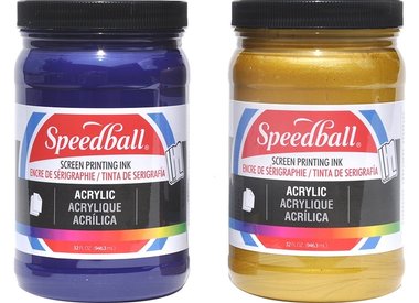 Speedball Acrylic Screen Printing Inks 32oz Jars