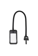 LED Flex Lamp For Office, Art, Sewing, Or Crafts With USB Charging Base In Black