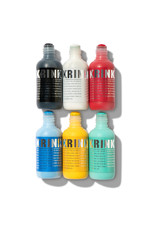 Krink Krink K-60 Paint Marker Set of 6 (Black, White, Red, Light Blue, Yellow, Green)