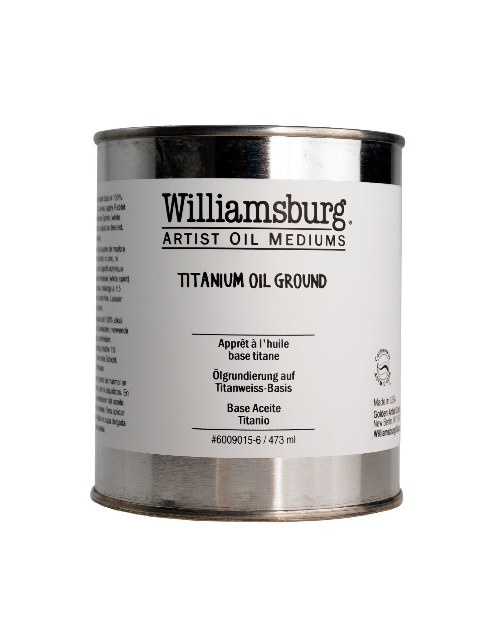 Golden Williamsburg Titanium Oil Ground 16oz