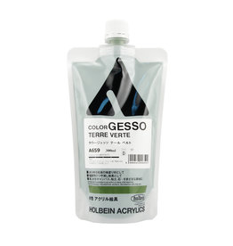 CLEARANCE Holbein GESSO Terre Verte 300ml bag