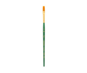 Princeton Series 4350 Ashley Paint Brush, 3/4, Stroke Bristle, Synthetic,  Green