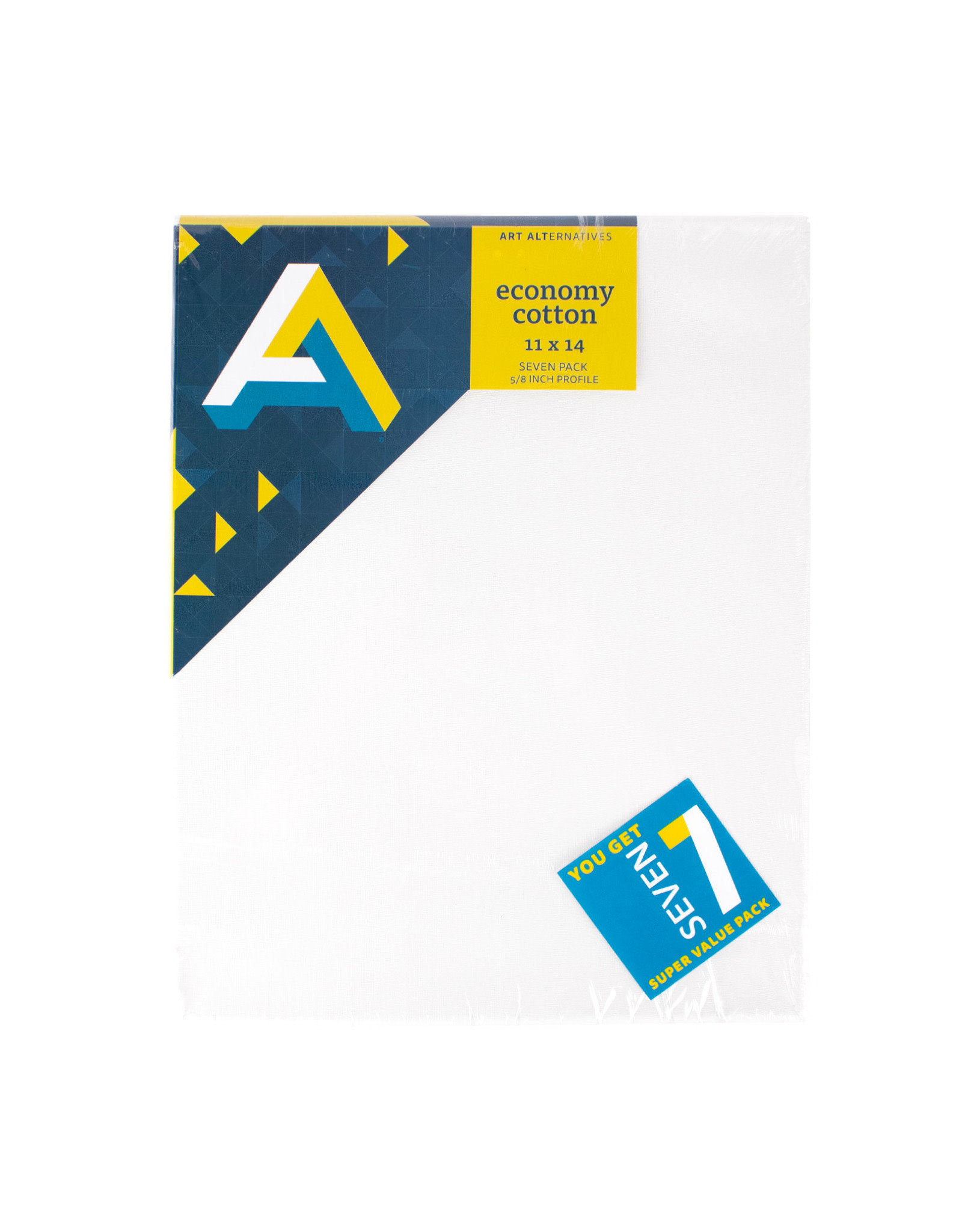 Art Alternatives Canvas Super Value Pack 11" x 14" Set of 7