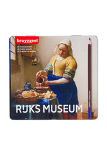 Royal Talens Bruynzeel Dutch Master Rijksmuseum Set of 24 Colored Pencils Milkmaid