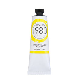 Gamblin Gamblin 1980 Oil Paint, Hansa Yellow Medium, 37ml