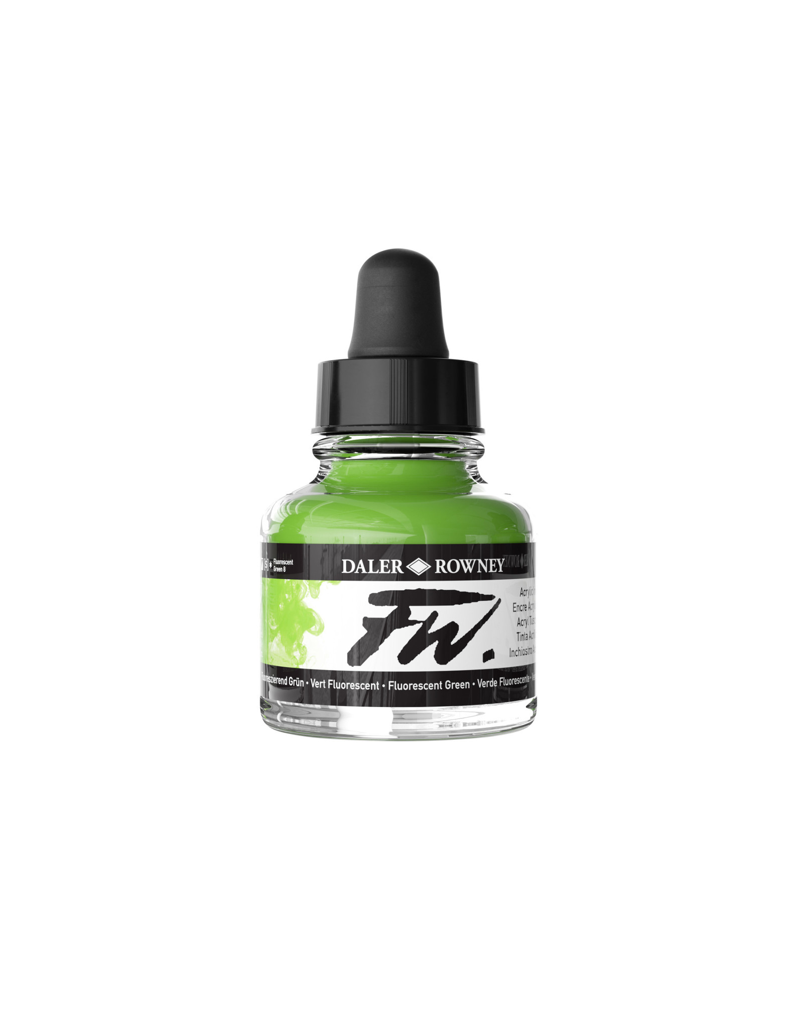 Daler-Rowney Daler-Rowney FW Acrylic Artists Ink, Fluorescent Green 29.5ml