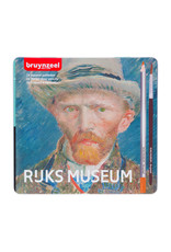 Royal Talens Bruynzeel Dutch Master Rijksmuseum, Self Portrait Set of 24 Watercolor Pencils
