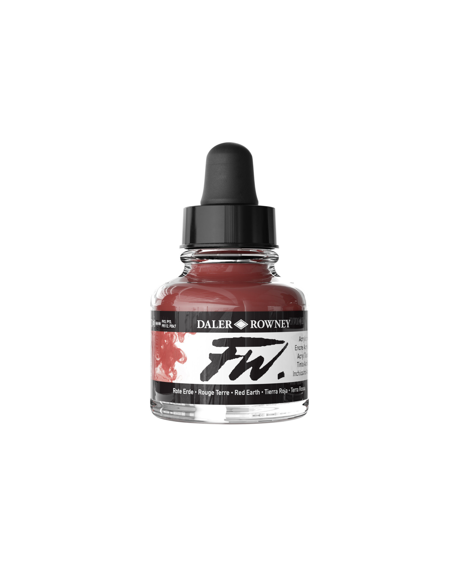 Daler-Rowney Daler-Rowney FW Acrylic Artists Ink, Red Earth 29.5ml
