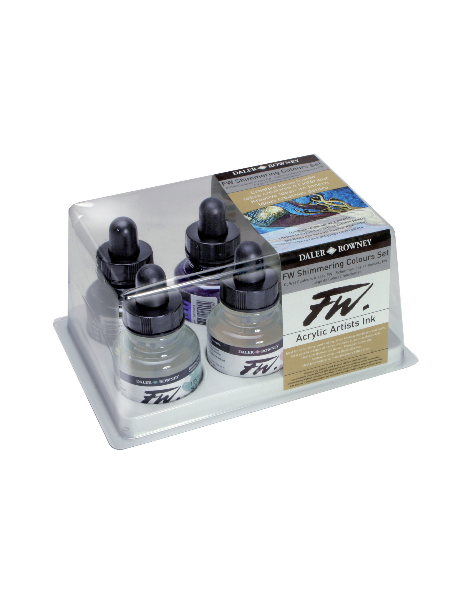Daler-Rowney FW Acrylic Ink Starter Set