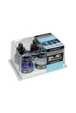 Daler-Rowney Daler-Rowney FW Acrylic Ink, Pearlescent Effect Set of 6