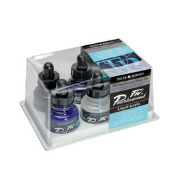 Daler-Rowney Daler - Rowney FW Acrylic Ink, Pearlescent Effect Set of 6