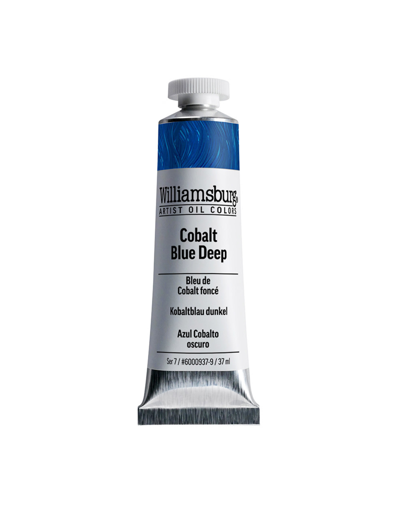 Williamsburg Handmade Oil Colors, Cobalt Blue Deep 37 ml - The Art