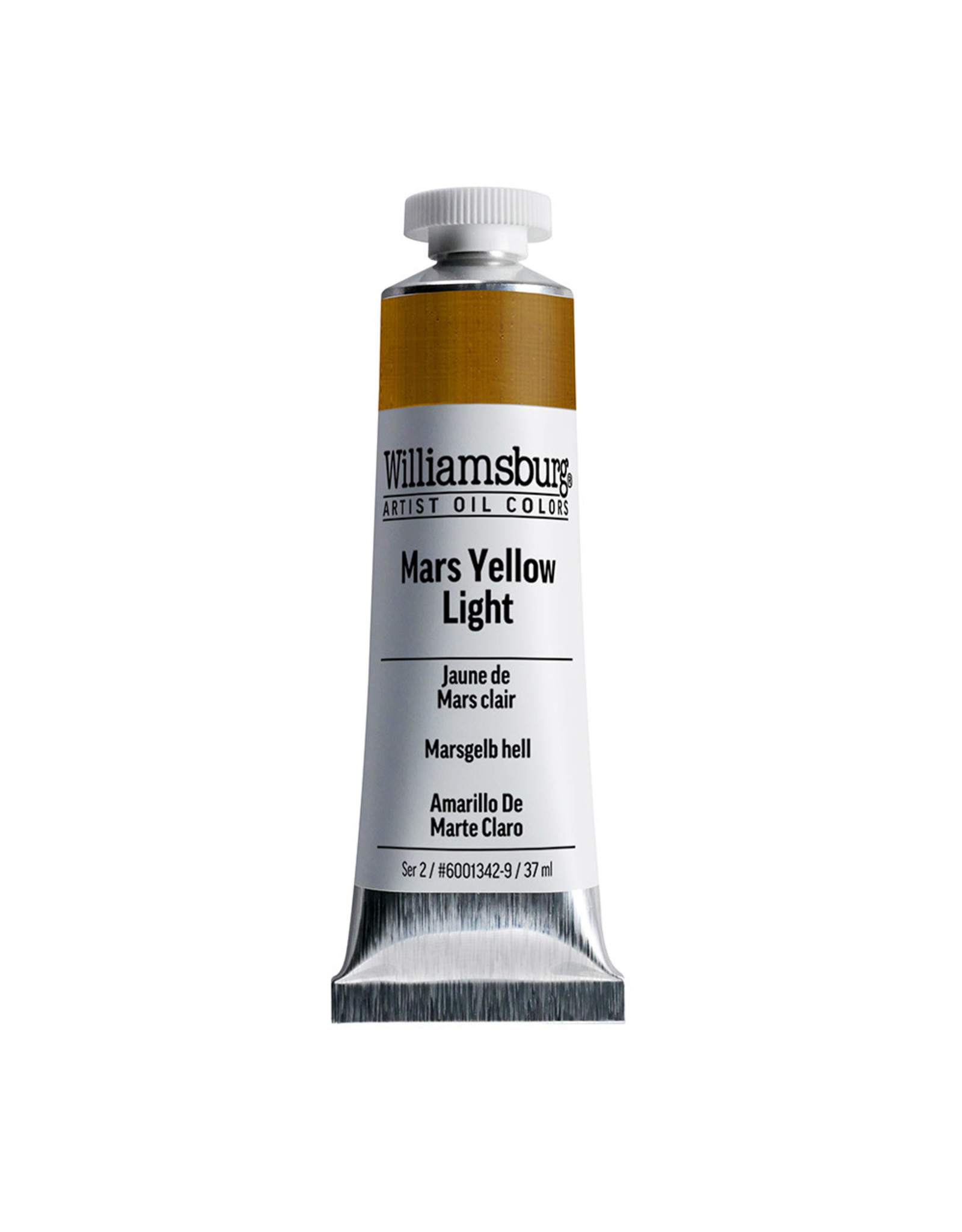 Golden Williamsburg Handmade Oil Colors, Mars Yellow Light 37ml