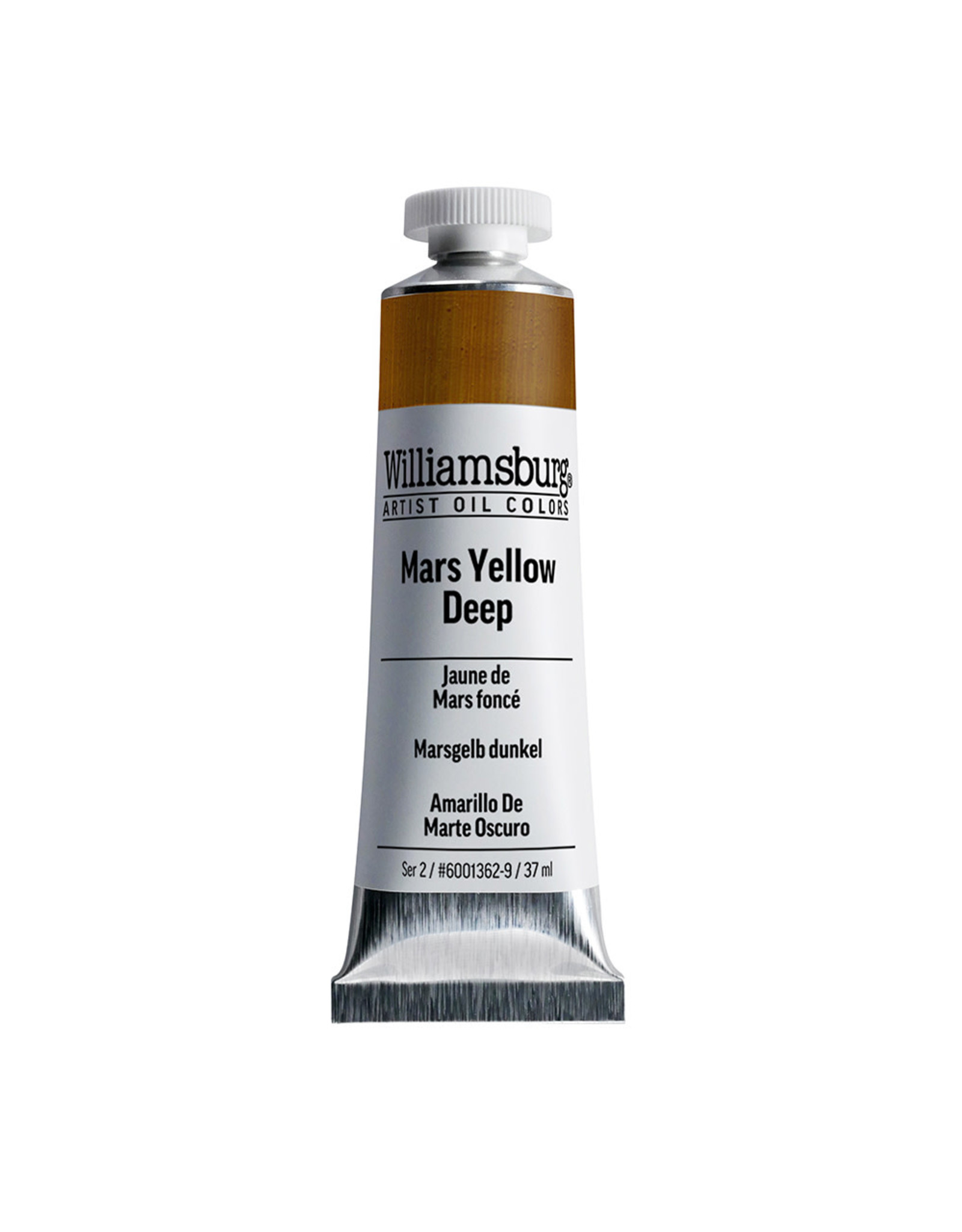 Golden Williamsburg Handmade Oil Colors, Mars Yellow Deep 37ml