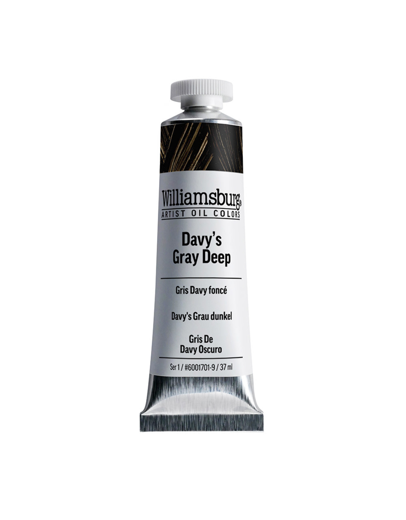 Golden Williamsburg Handmade Oil Colors, Davy's Grey Deep 37ml