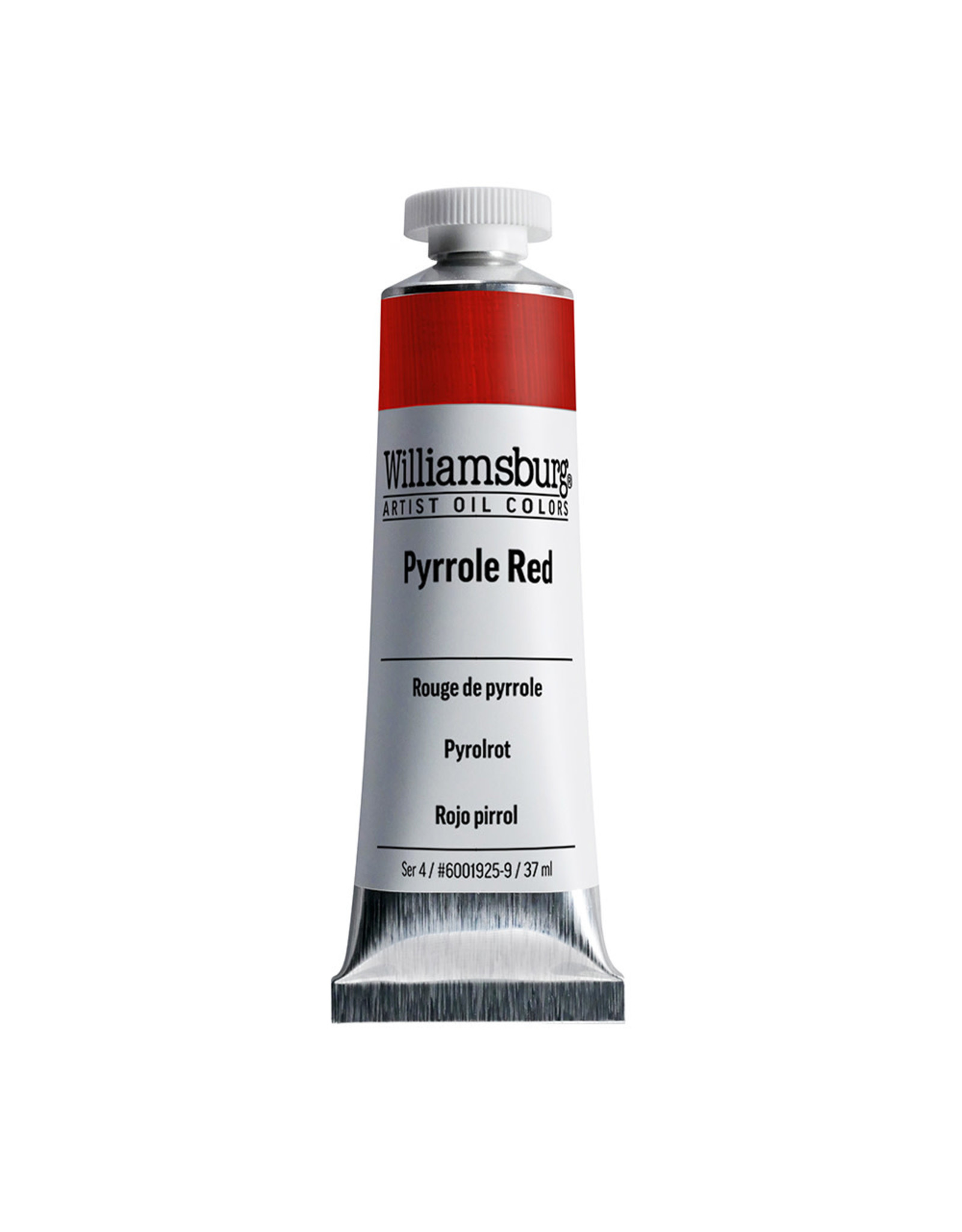 Golden Williamsburg Handmade Oil Colors, Pyrrole Red 37ml