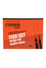 Clearprint CLEARANCE Clearprint 1000H Fade-Out Design and Sketch Vellum Isometric 8.5x11
